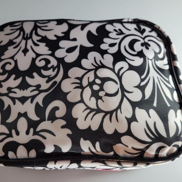 MODELLA FLORAL PRINT DESIGN MAKEUP COSMETIC BAG - Picture 5 of 13